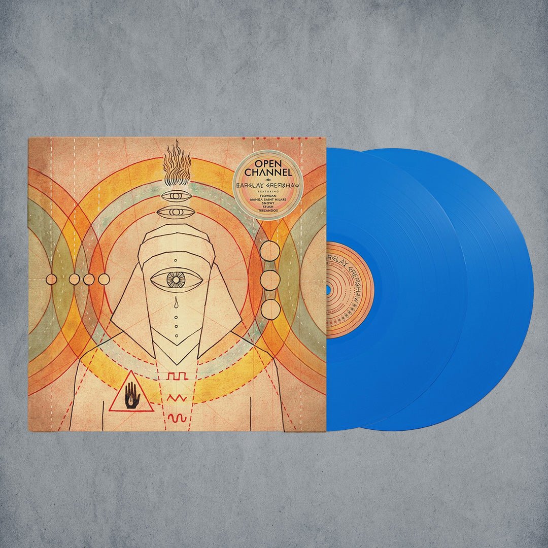Open Channel Blue LP Vinyl - Barclay Crenshaw