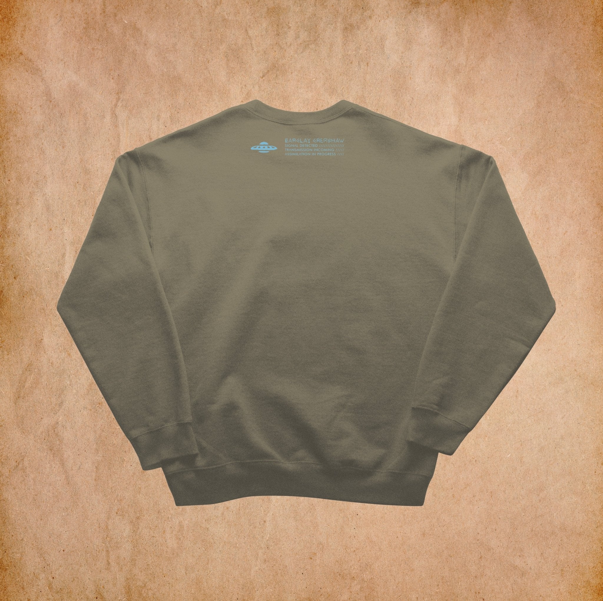 Circle Channel Olive Crew - Barclay Crenshaw