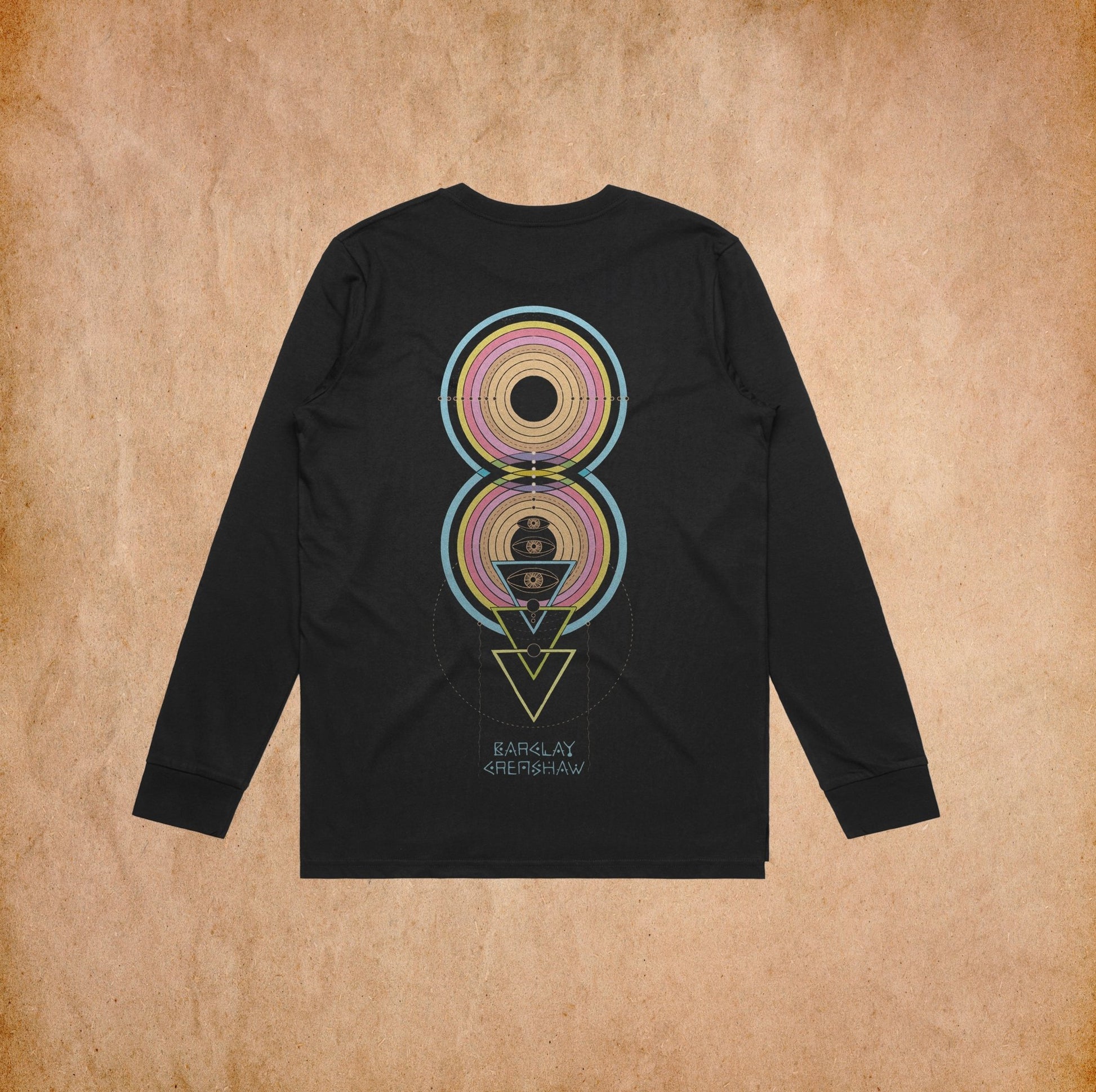 Circle Channel Long Sleeve T - Barclay Crenshaw